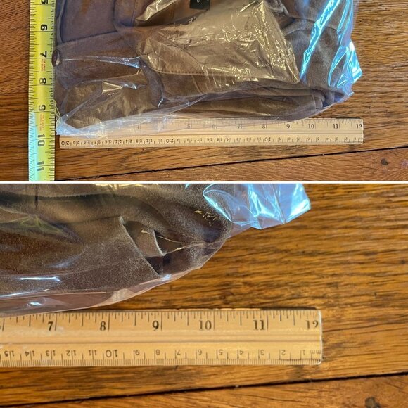 Juliana Collezione Womens Suede Leather Dressage Jacket Sz S Long Sleeved - Picture 14 of 15